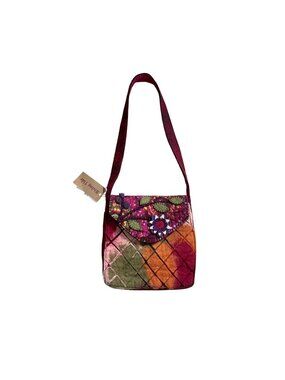 Rising Tide Women's SBag Purse Colorful Felt Sheep Wool Quilted Boho